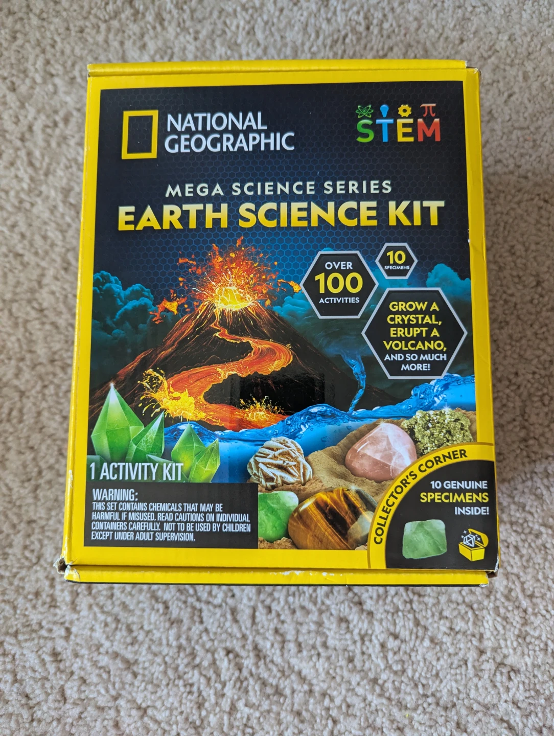 National Geographic Mega Science Series Earth Science Kit