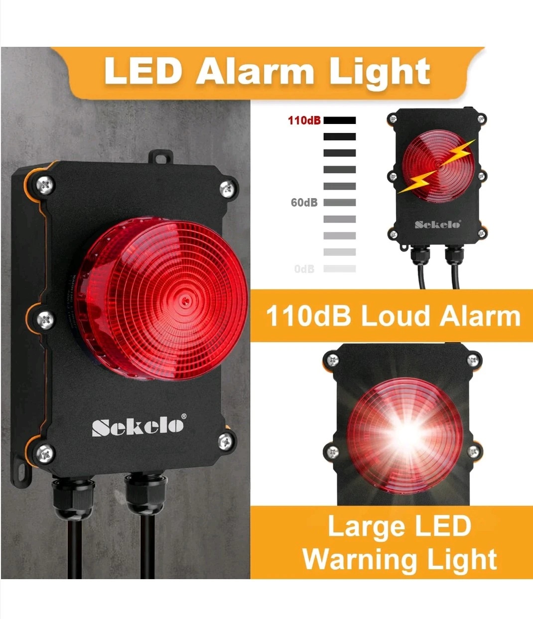 Sekelo Water Level Alarm with Float Switch - photo 2