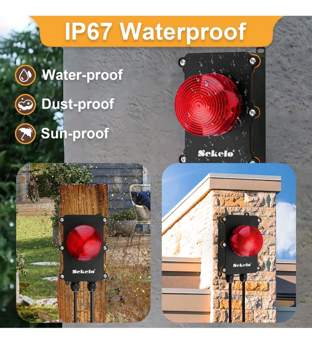 Sekelo Water Level Alarm with Float Switch - photo 4