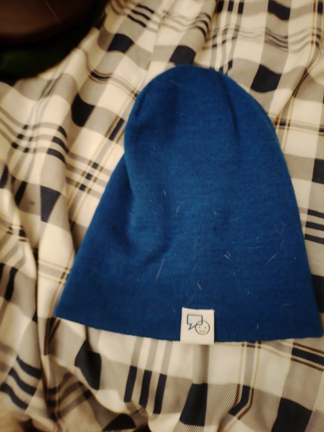 Blue Beanie Hat