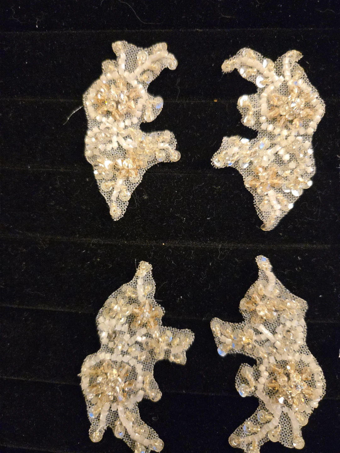 Beaded Appliques - Set of 4 - photo 2