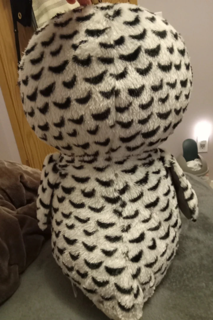 Large Beanie Boo Owl Plush Toy - photo 3