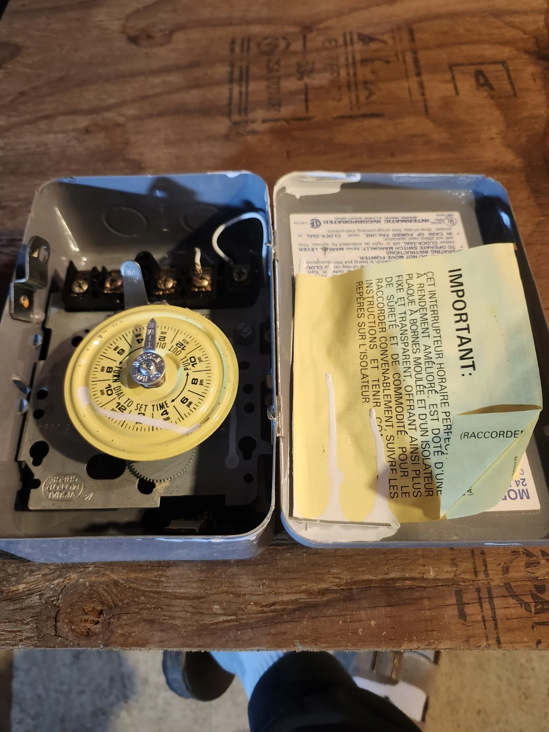 Intermatic Mechanical Time Switch Clock Timer