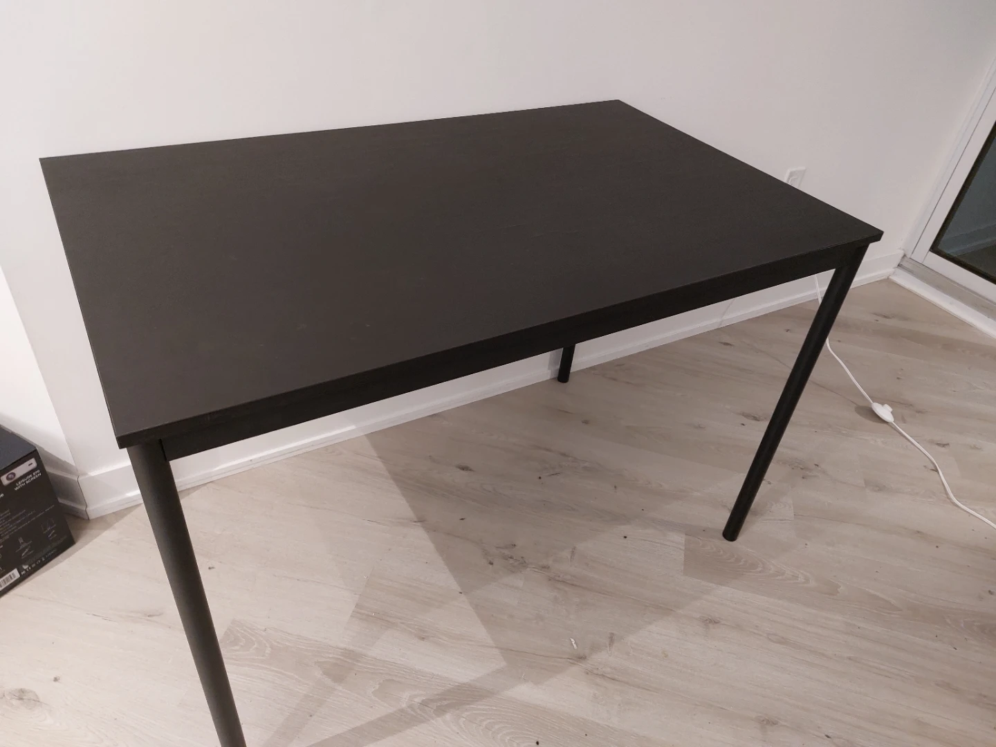 Black Wooden Dining Table