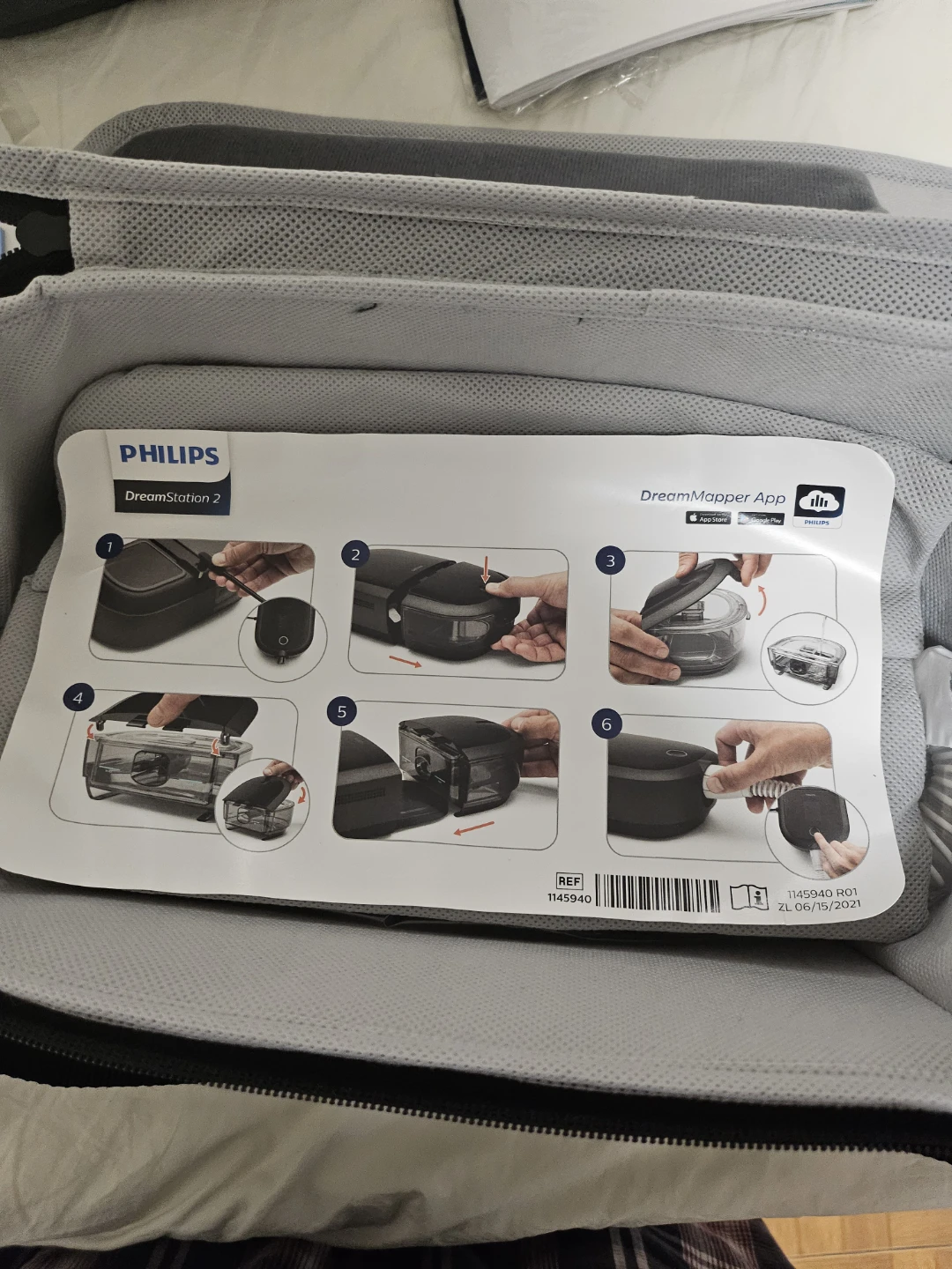 Philips Respironics DreamStation 2 Auto Advanced CPAP machine.  - photo 3