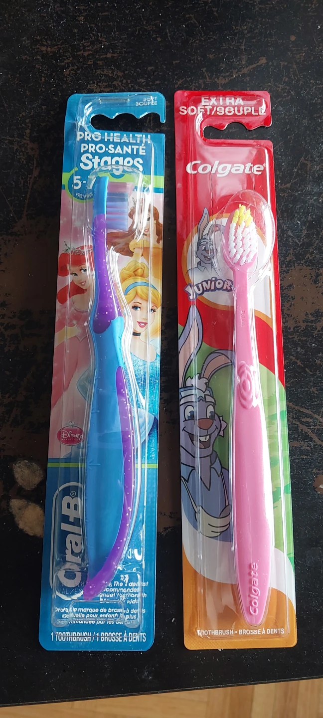 Oral-B Stages & Colgate Junior Toothbrushes