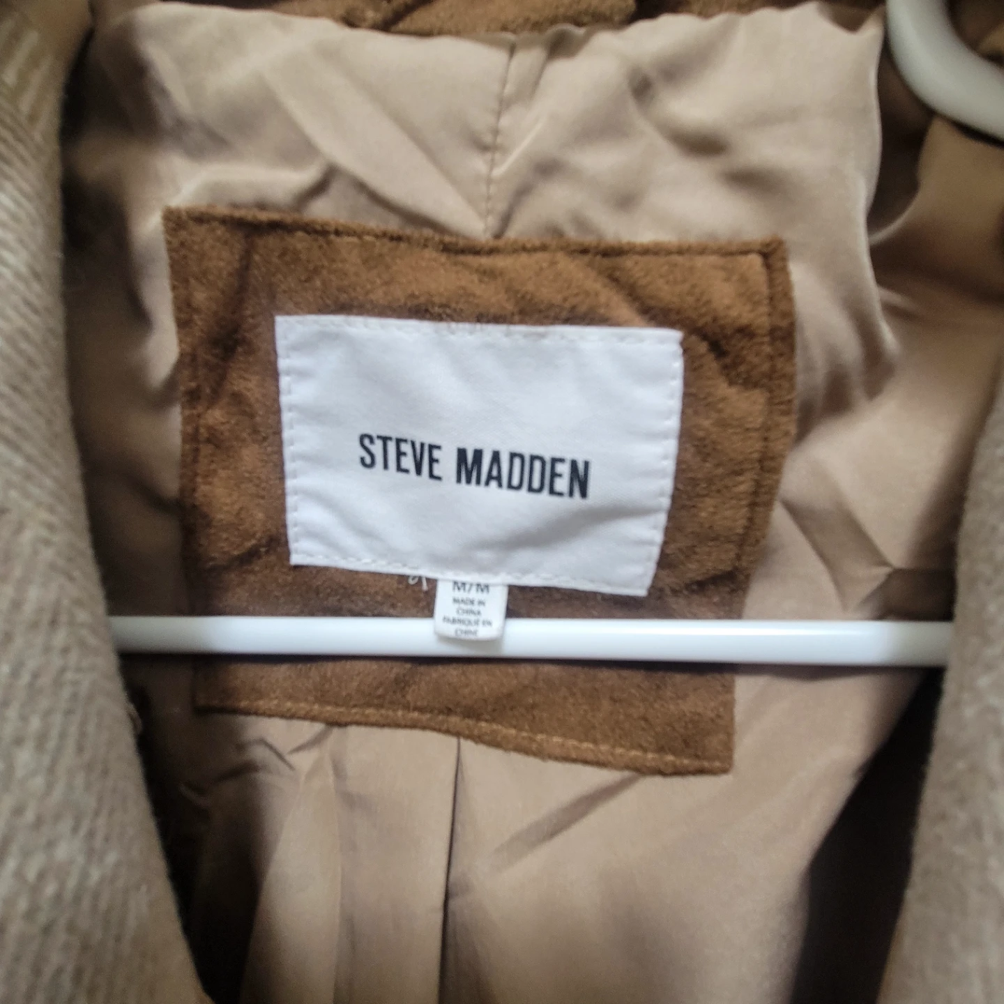 Steve Madden Herringbone Belted Jacket M/M - photo 3