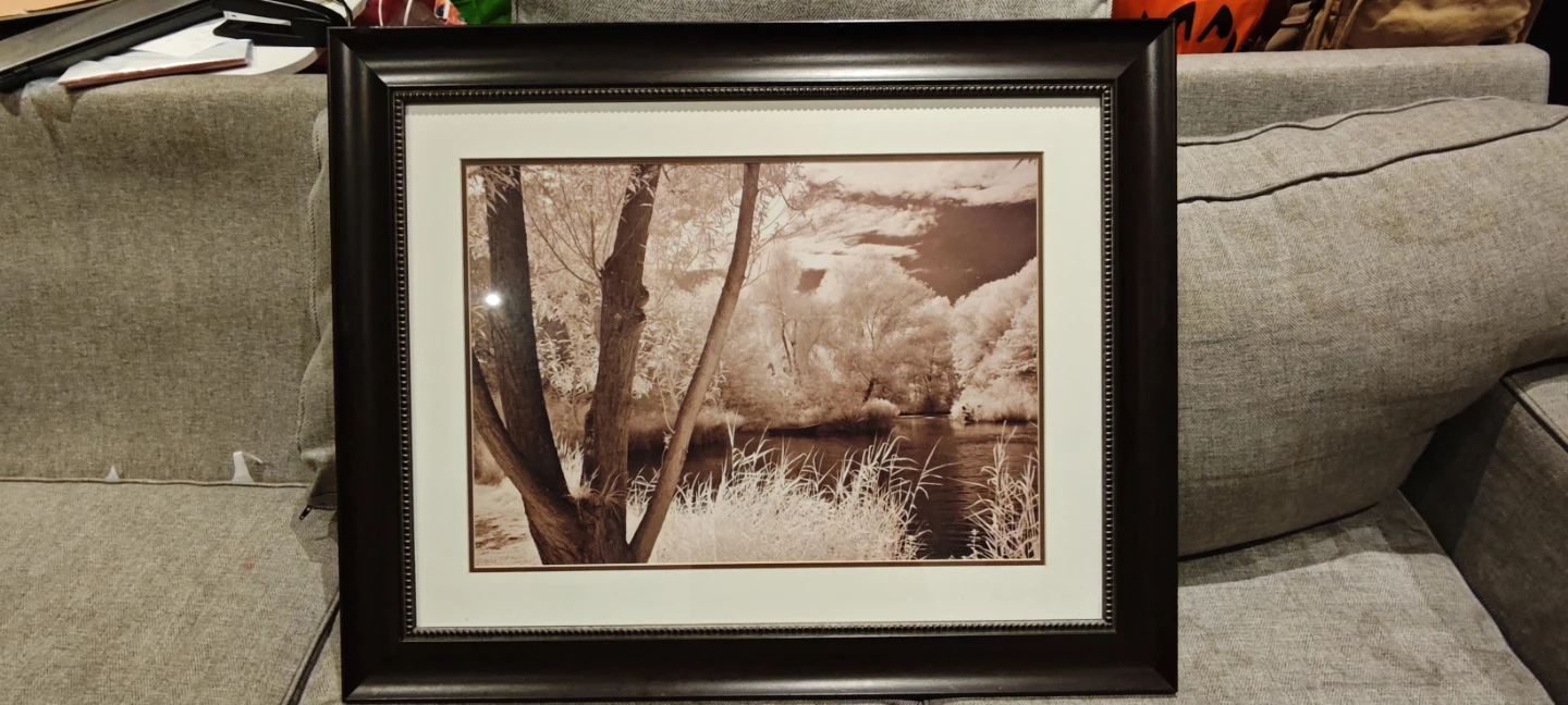 Framed Landscape Artwork 34.5w*27h inch