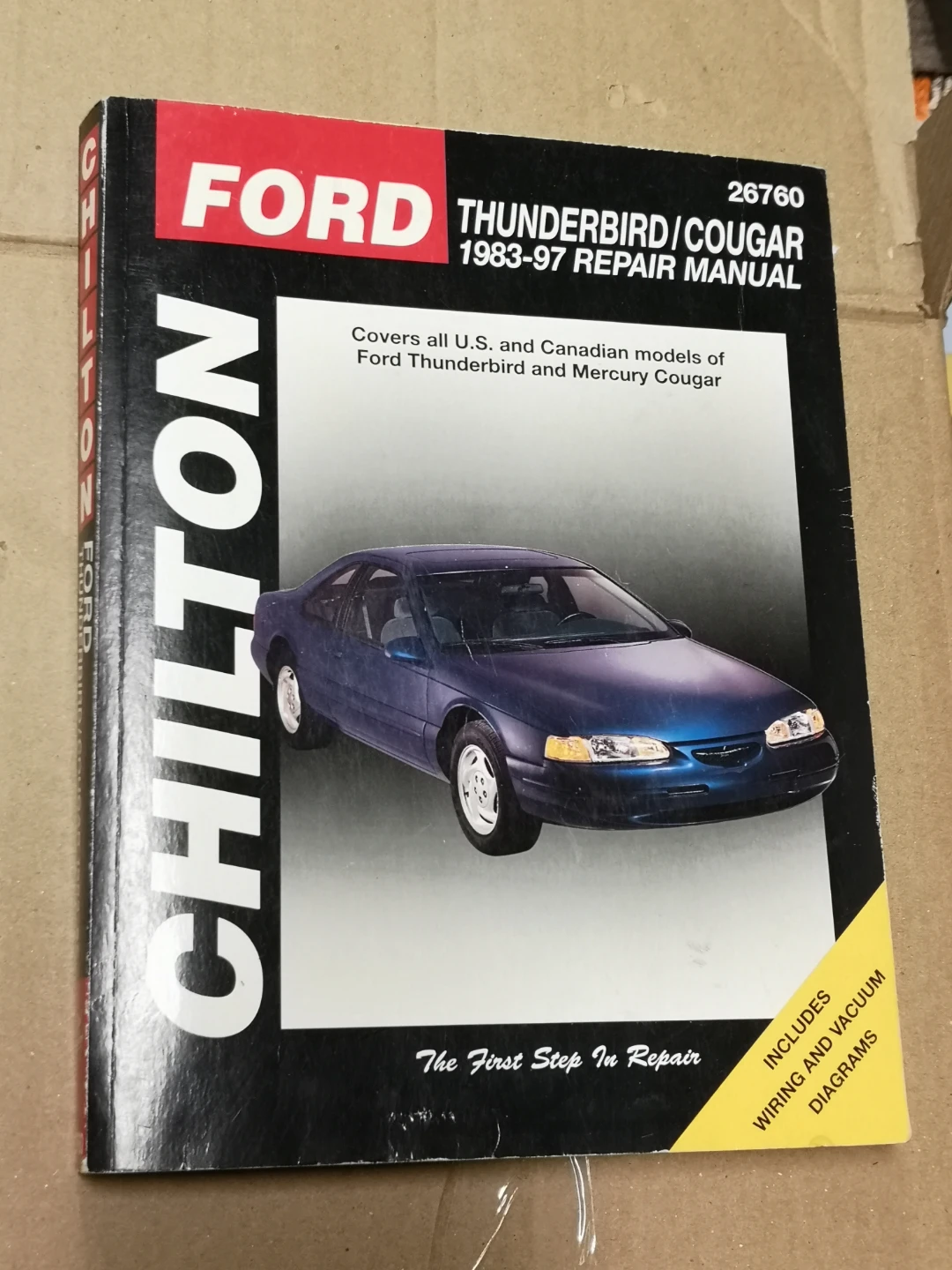 '83-'97 Ford Mercury Thunderbird Cougar Chilton Haynes Car Parts