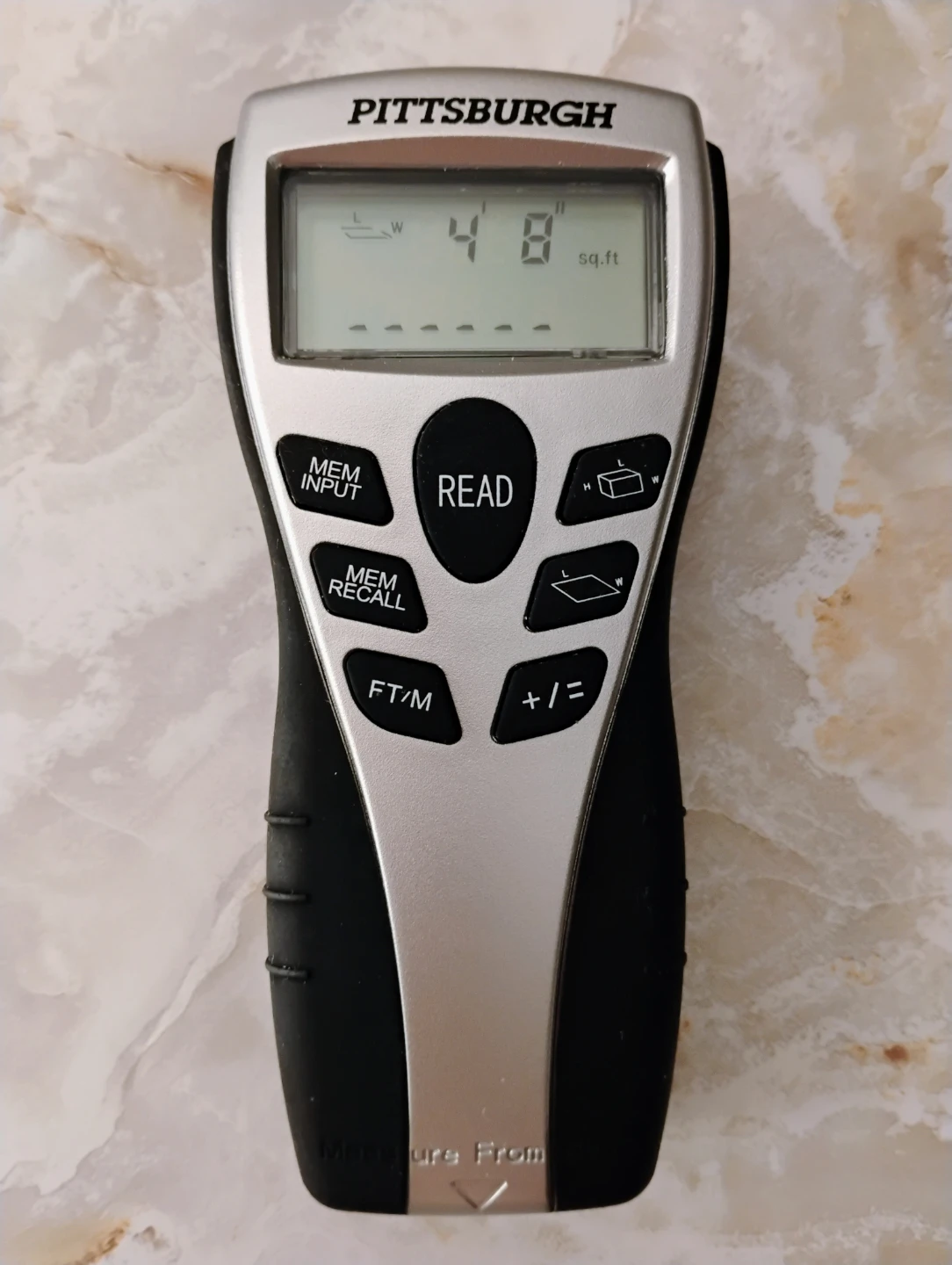 ULTRASONIC DISTANCE METER WITH LASER POINTER #67082 - photo 2