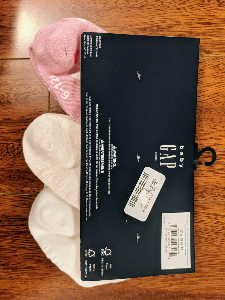 Baby Gap Socks (6-12 Months) - 3 Pairs - photo 2