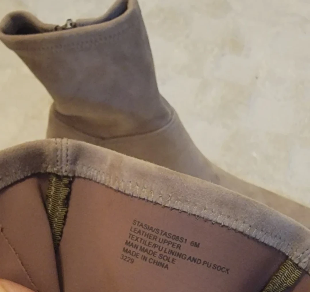 Steve Madden STASIA Booties Tan Suede Kitten Heel Ankle Boots - photo 2