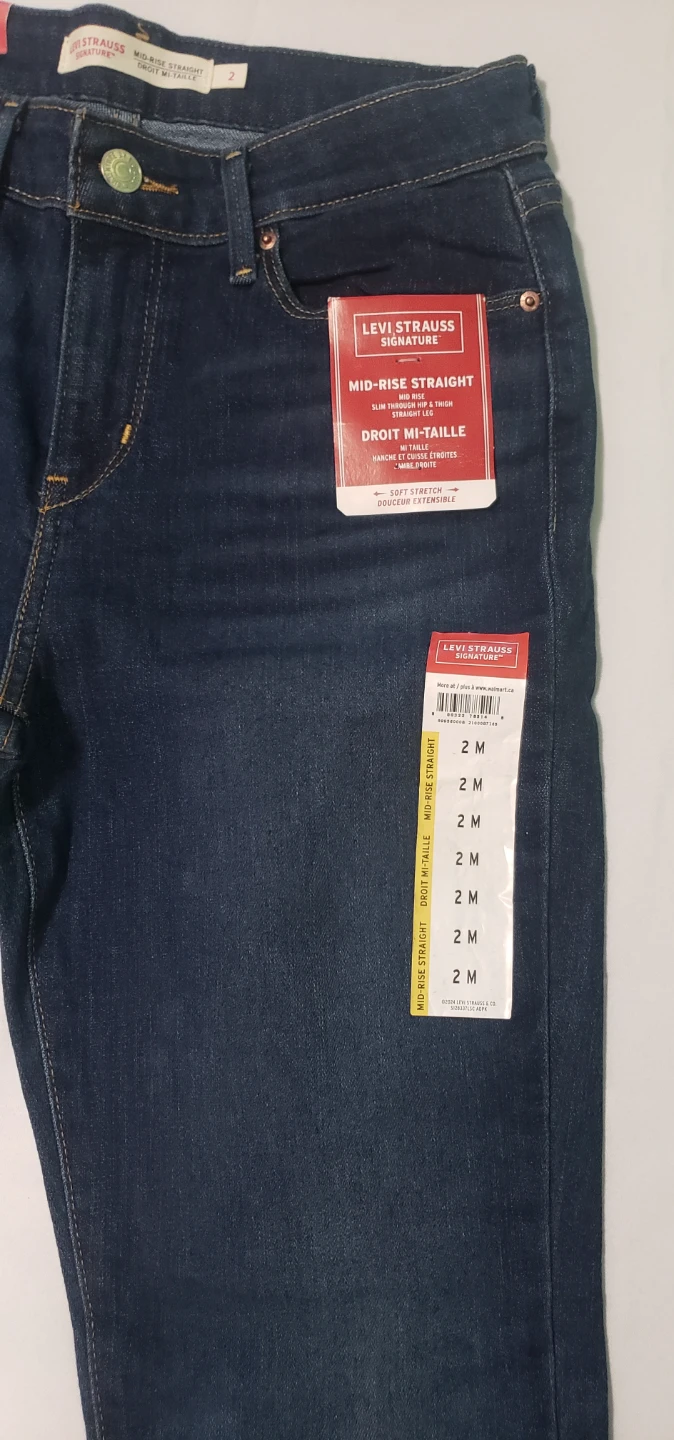 Brand new Levi Strauss Signature Mid Rise Size 2 - photo 2