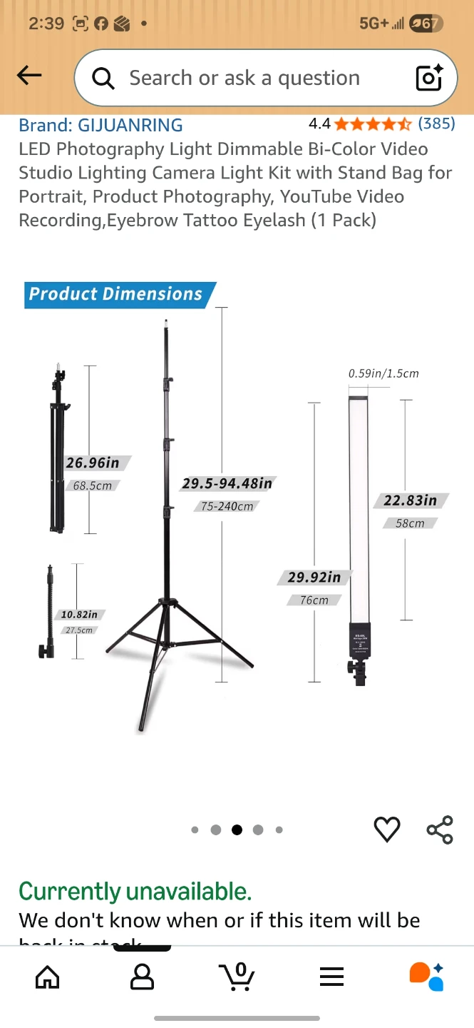 Photography Light Kit with Stand - photo 5
