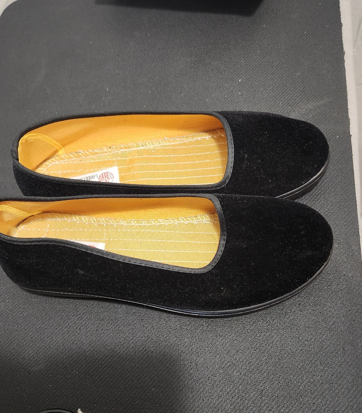 Black Velvet Ballet Flats - photo 2