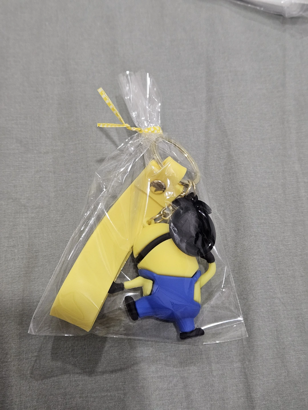 Minion Keychain with Yellow Strap - photo 2