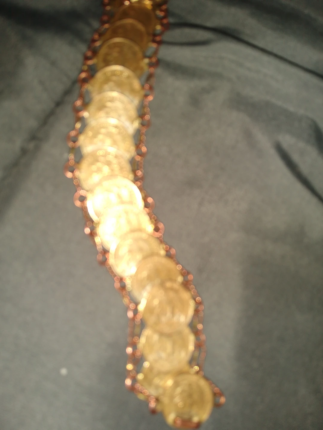 1954 Mexican coin bracelet handmade from 1950s