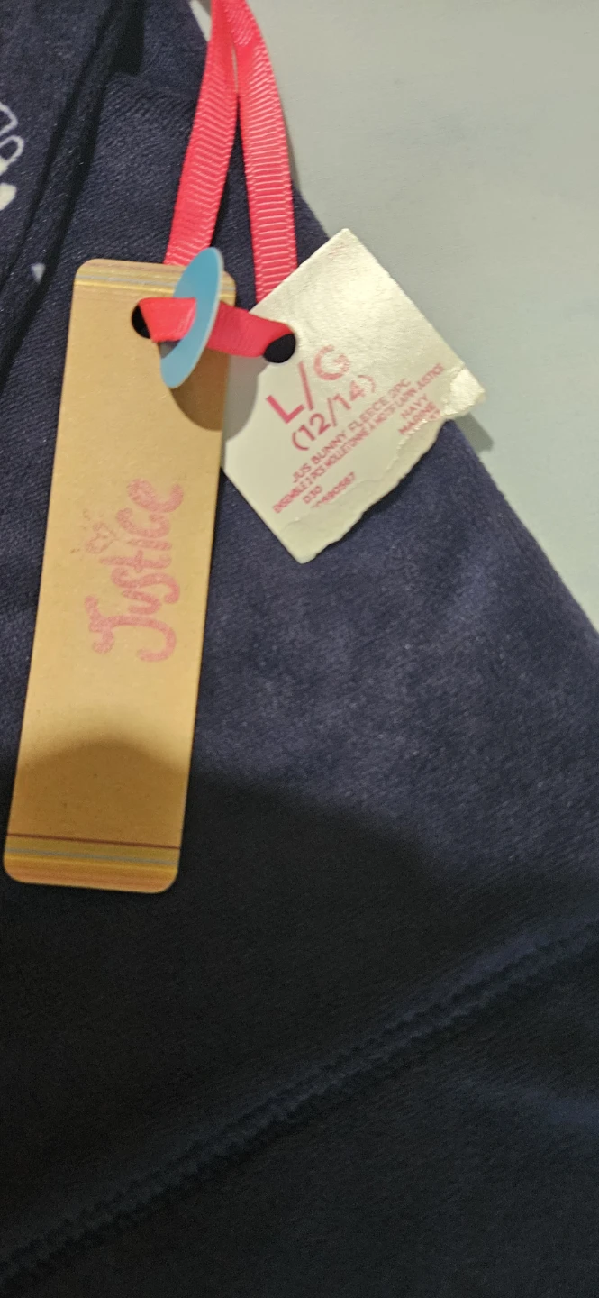 Justice Sleep "Low Key" Pyjama Set Size L/G (12/14) - photo 3