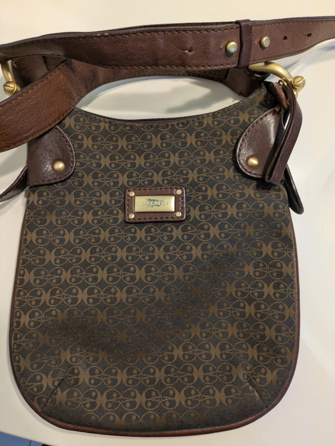 Coccinelle Monogram Shoulder Bag