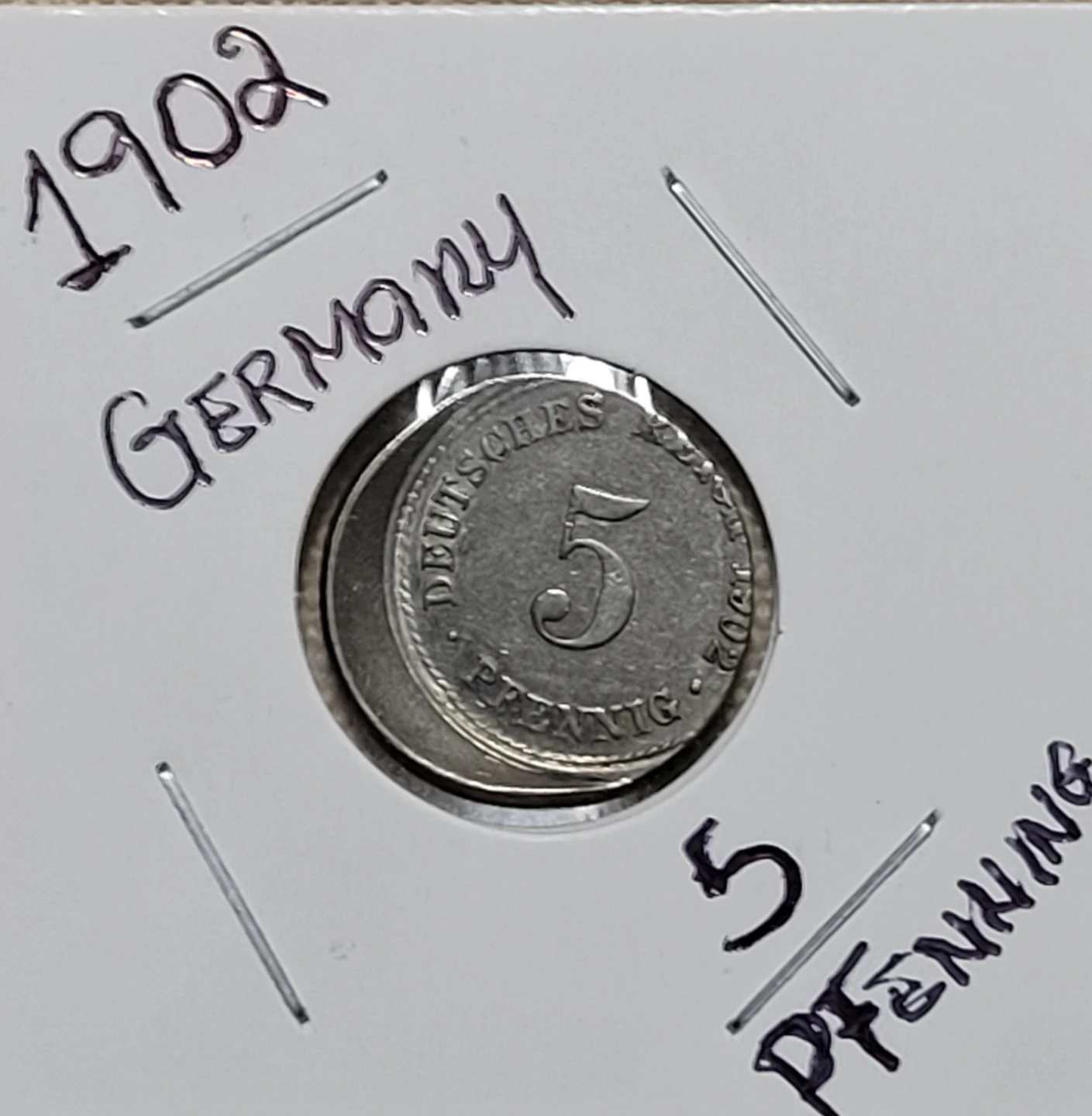 Germany Error Coin // OFF CENTER