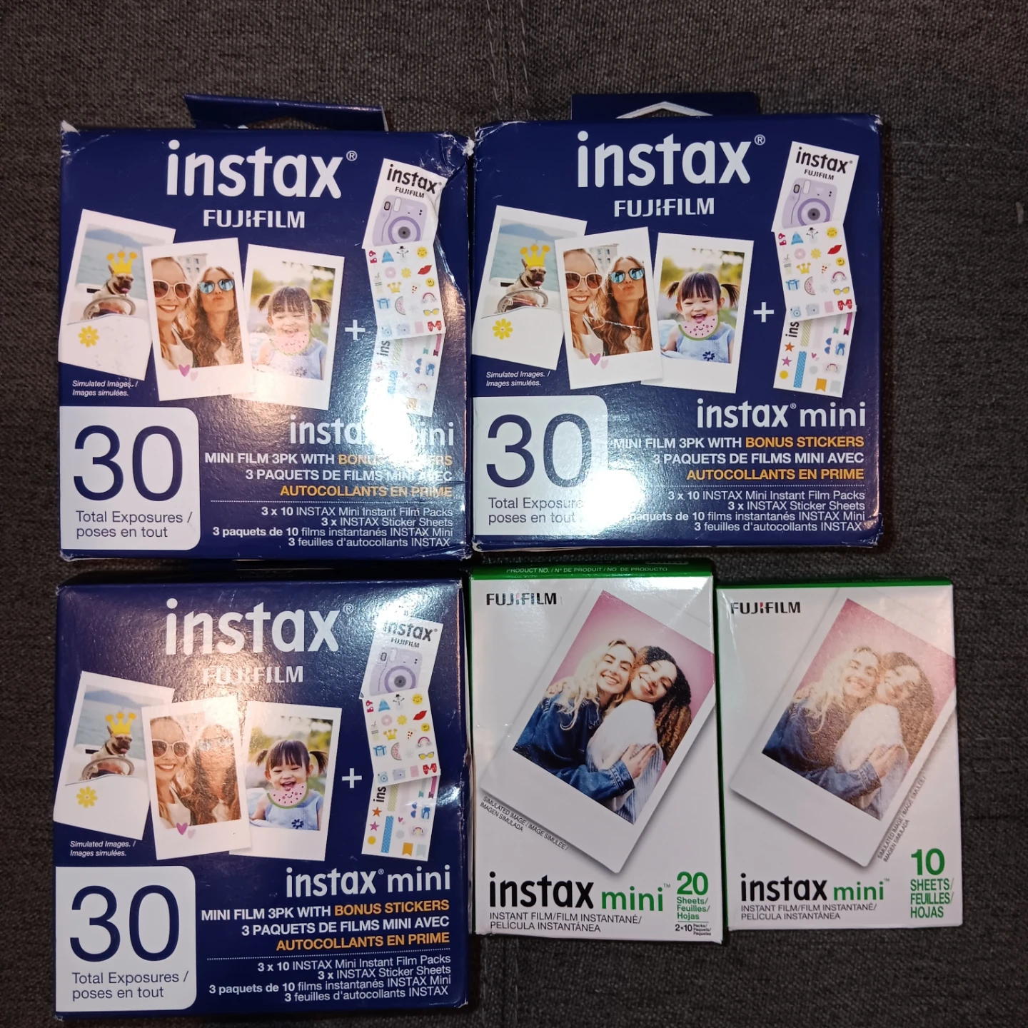 Fujifilm Instax Mini Film 12 x 10 Packs