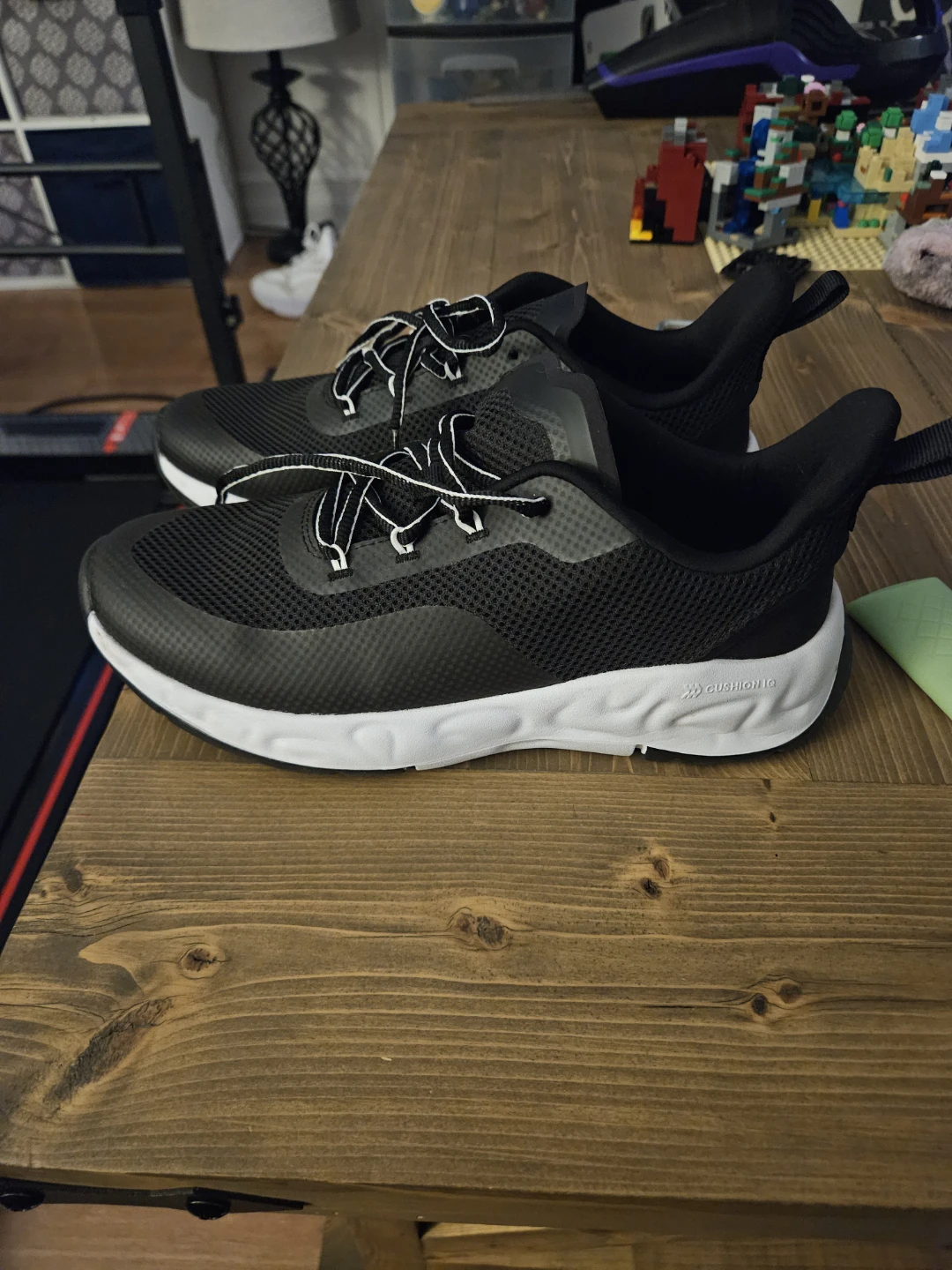 Black Athletic Shoes Size 6 - photo 2