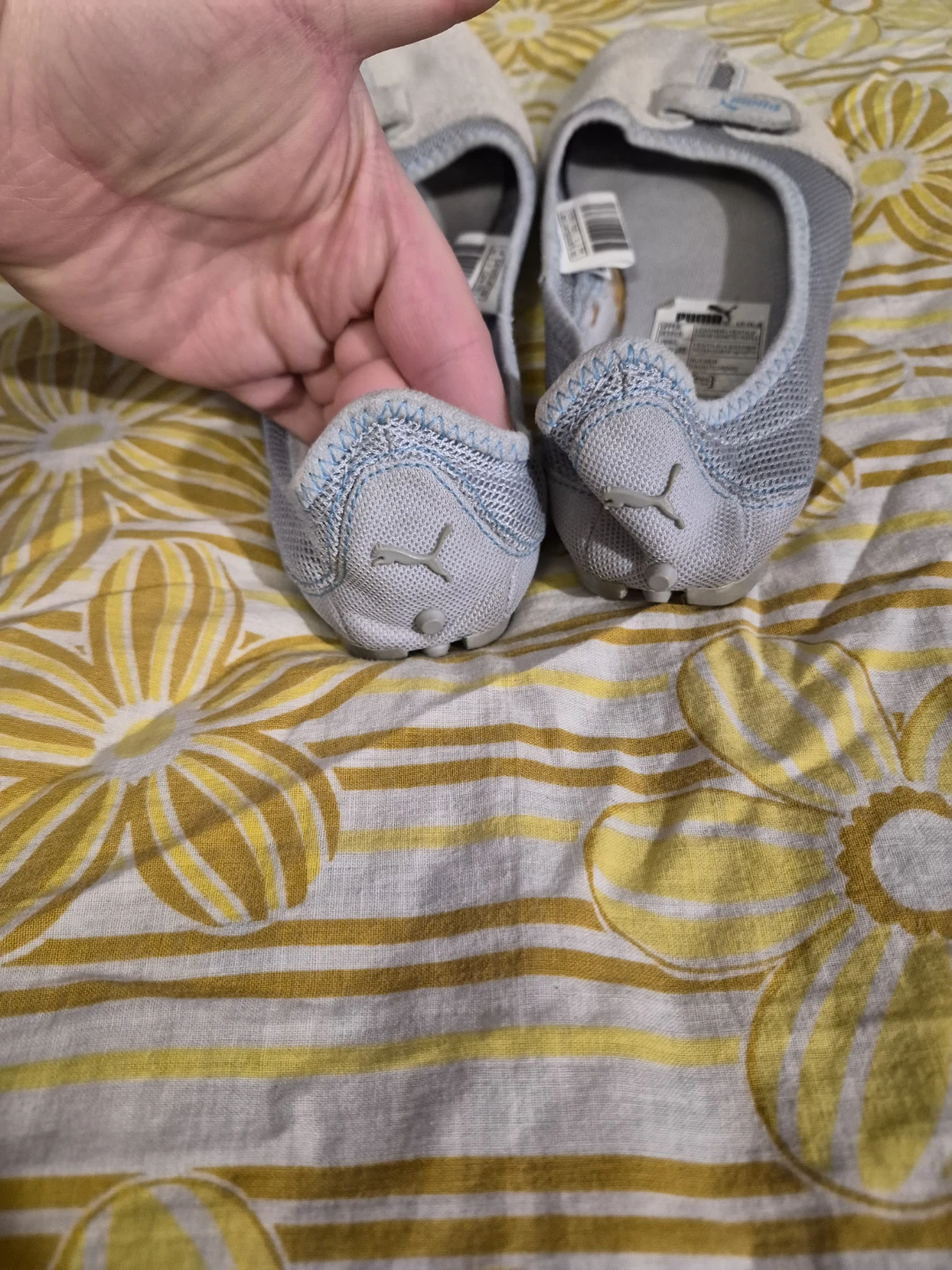 Grey and blue Puma sporty ballet flats - photo 3