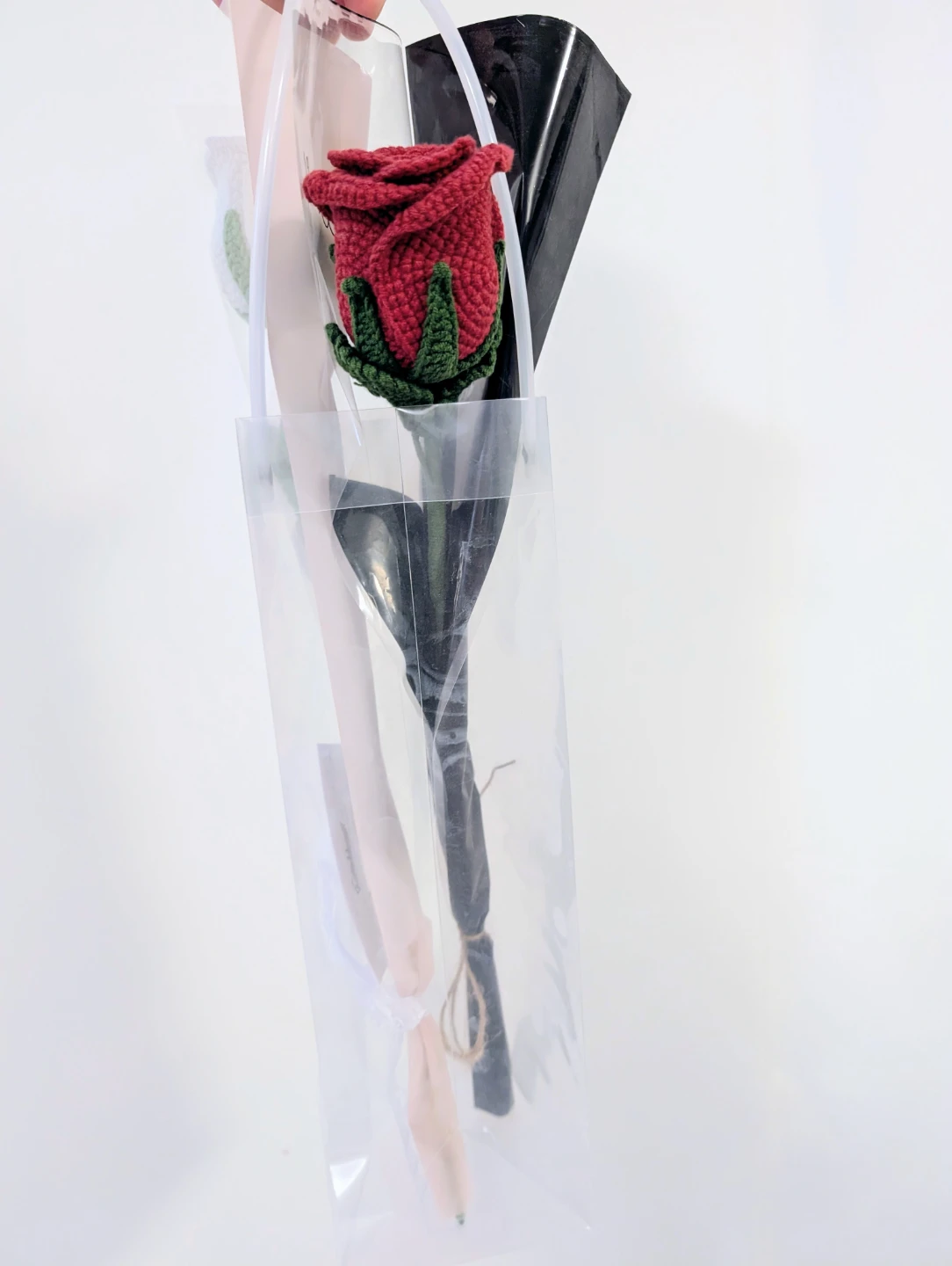 Crocheted Rose Flowers