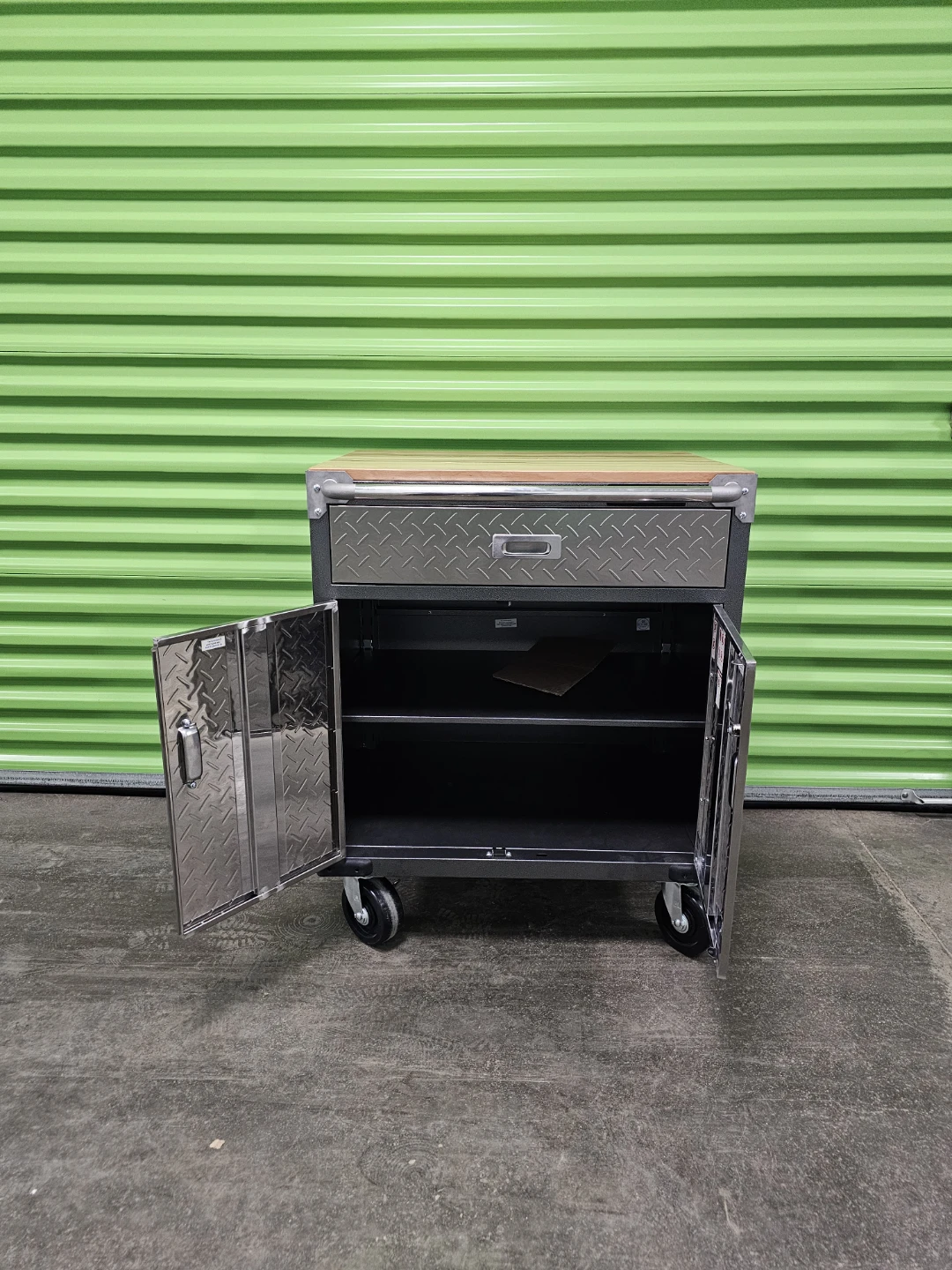 Mastercraft Rolling Tool Chest with Cabinet and Drawer - photo 4