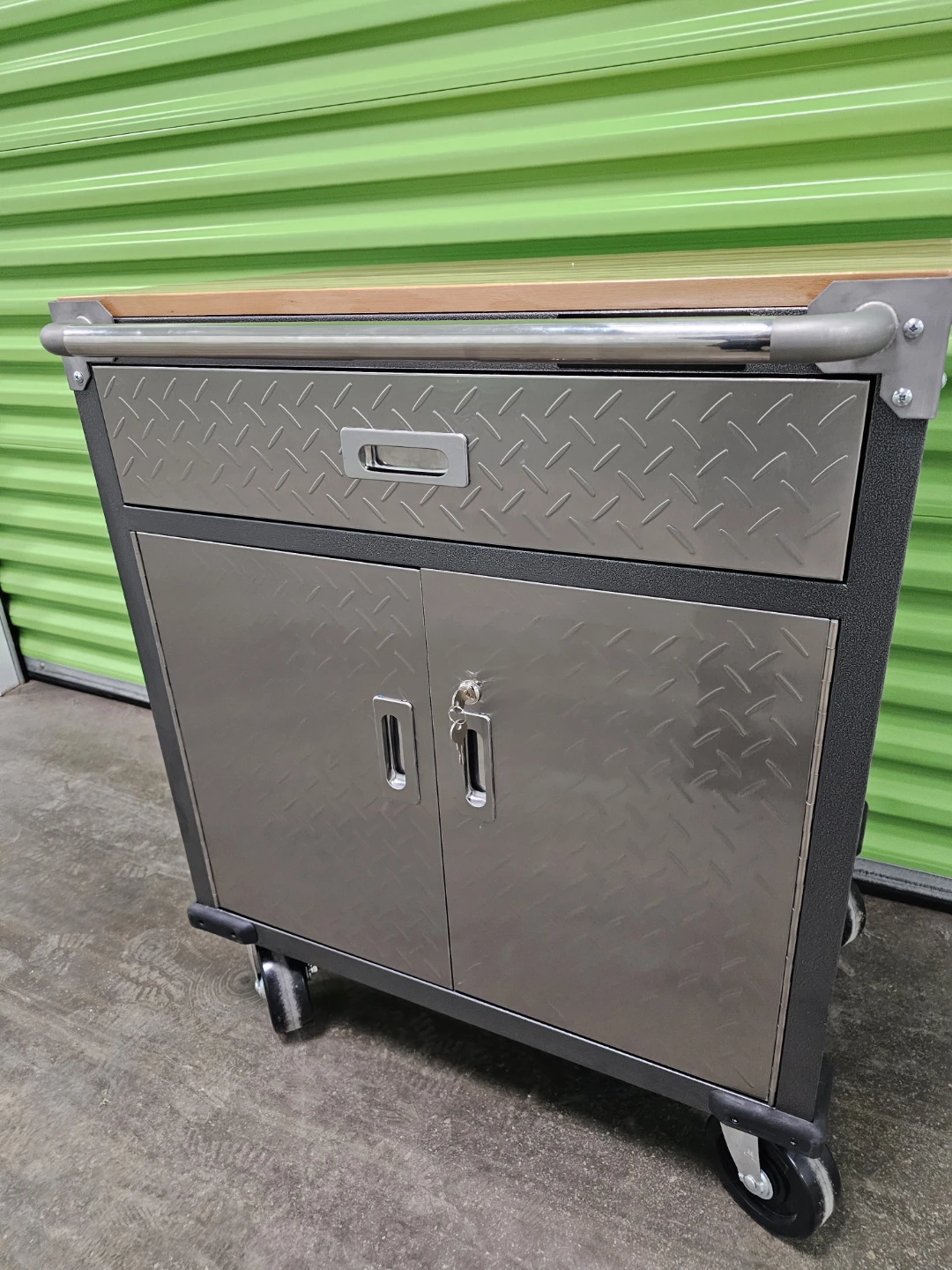 Mastercraft Rolling Tool Chest with Cabinet and Drawer - photo 5