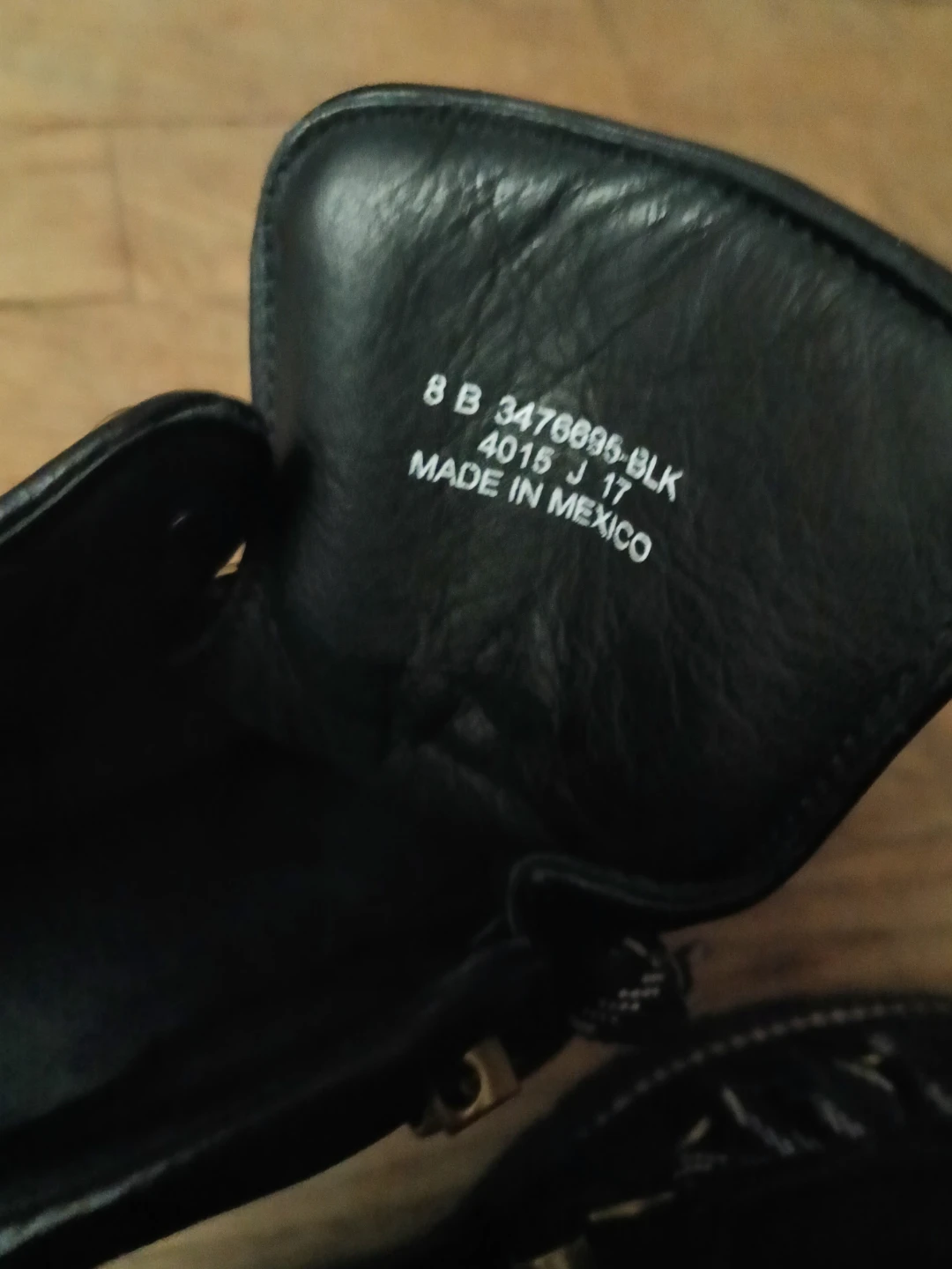 FRYE Black Leather Lace-Up Hiking Boots - photo 2