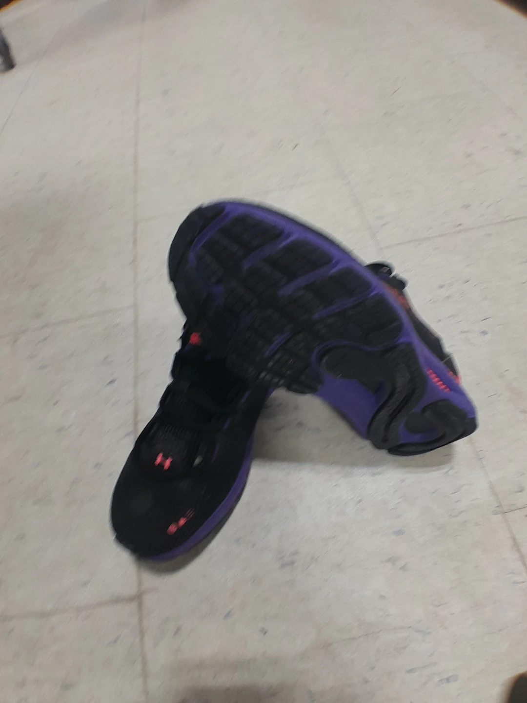 Under Armour "Storm" Running Shoes - Black/Purple 8 - photo 2