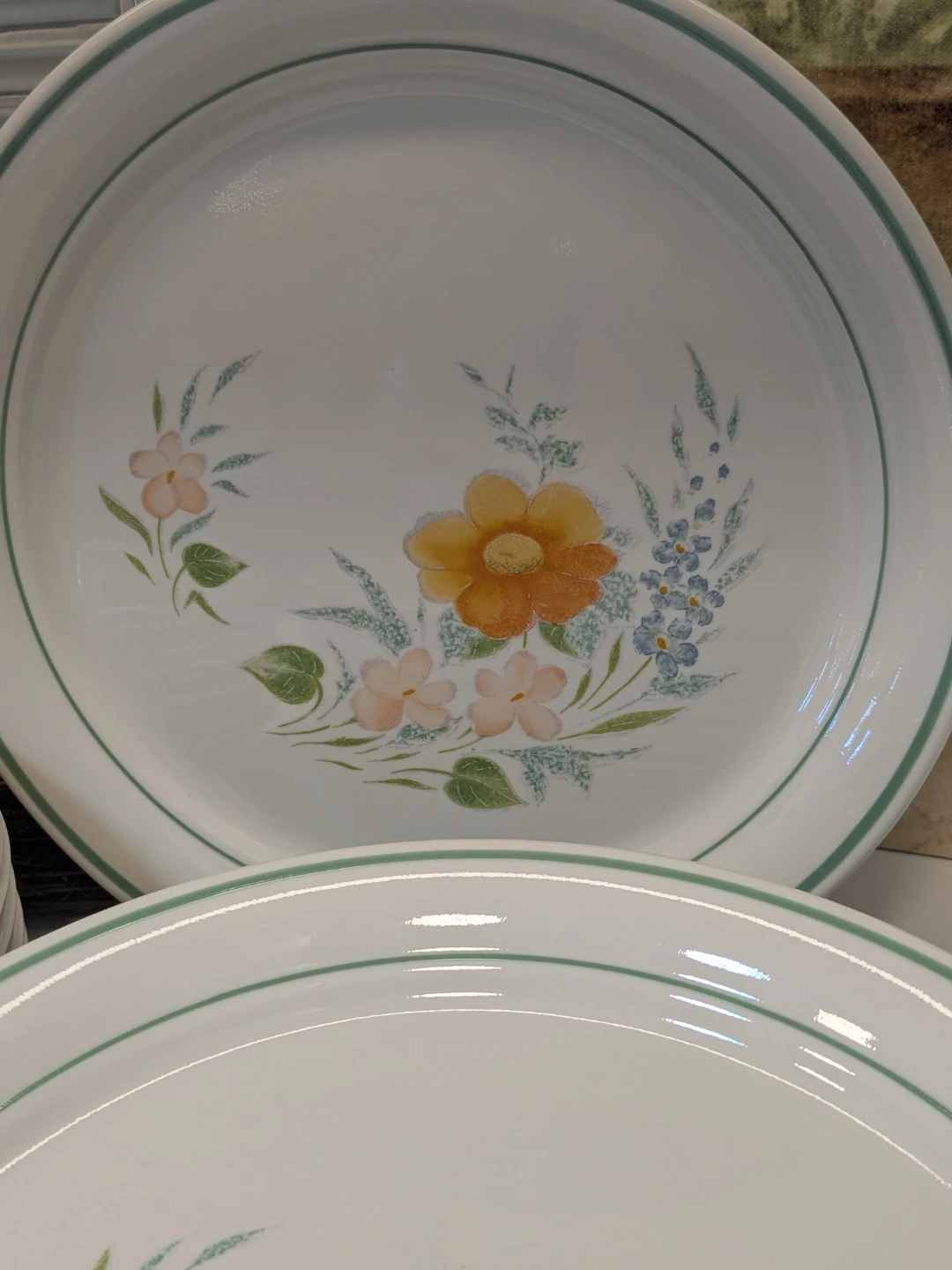 Corelle Dinner Plates and Bowls Set - Floral Pattern - photo 3