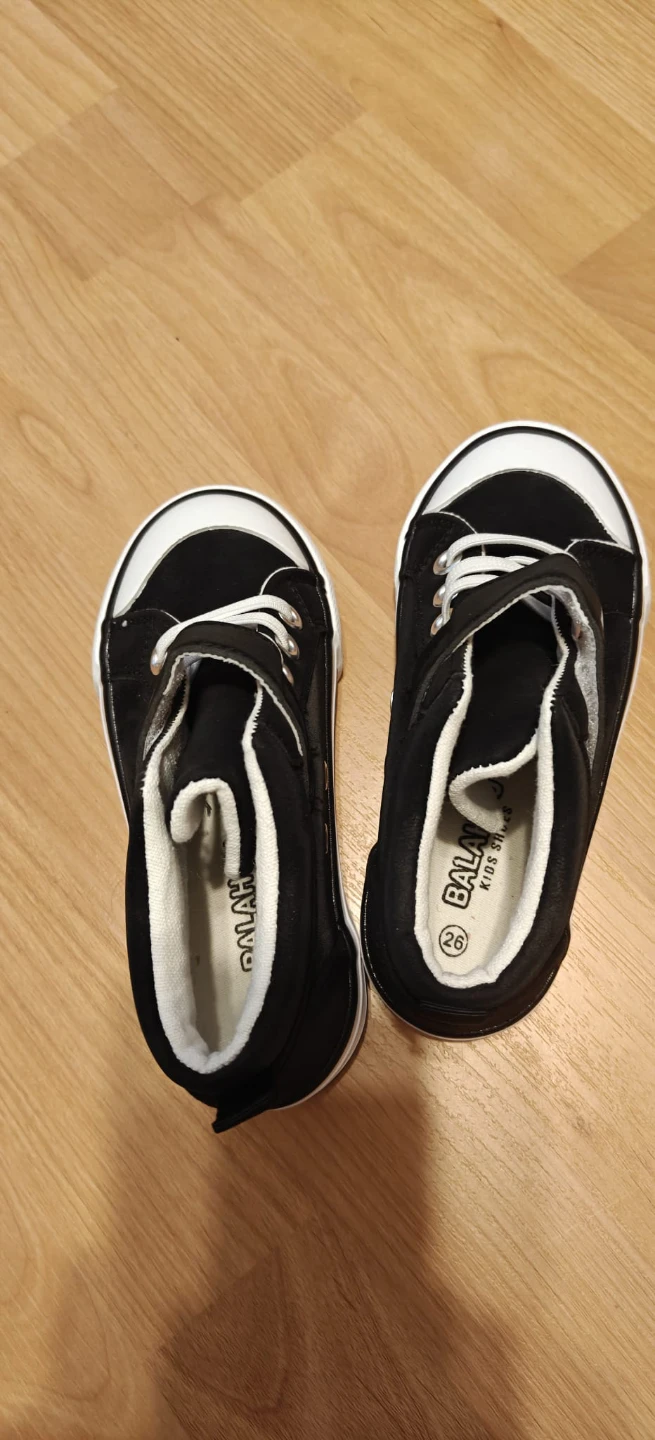 Balance Kids Shoes - Black and Blue