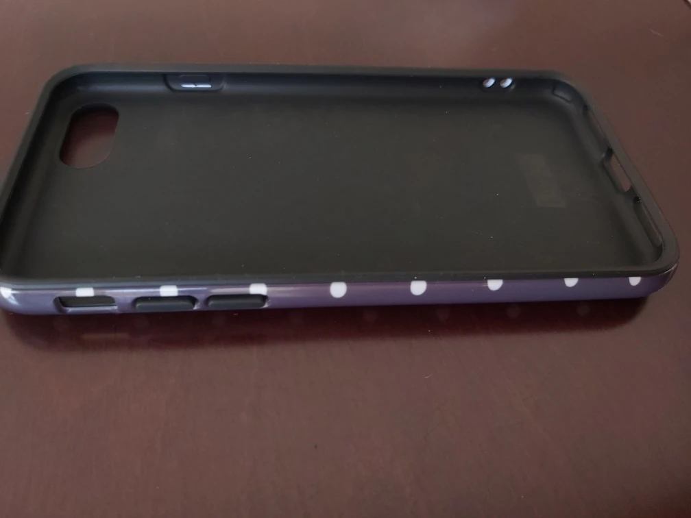 Black and White Polka Dot Iphone 8 Case - photo 3