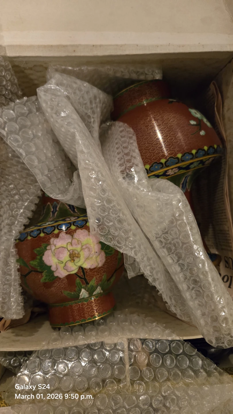 Cloisonné Vase - photo 2