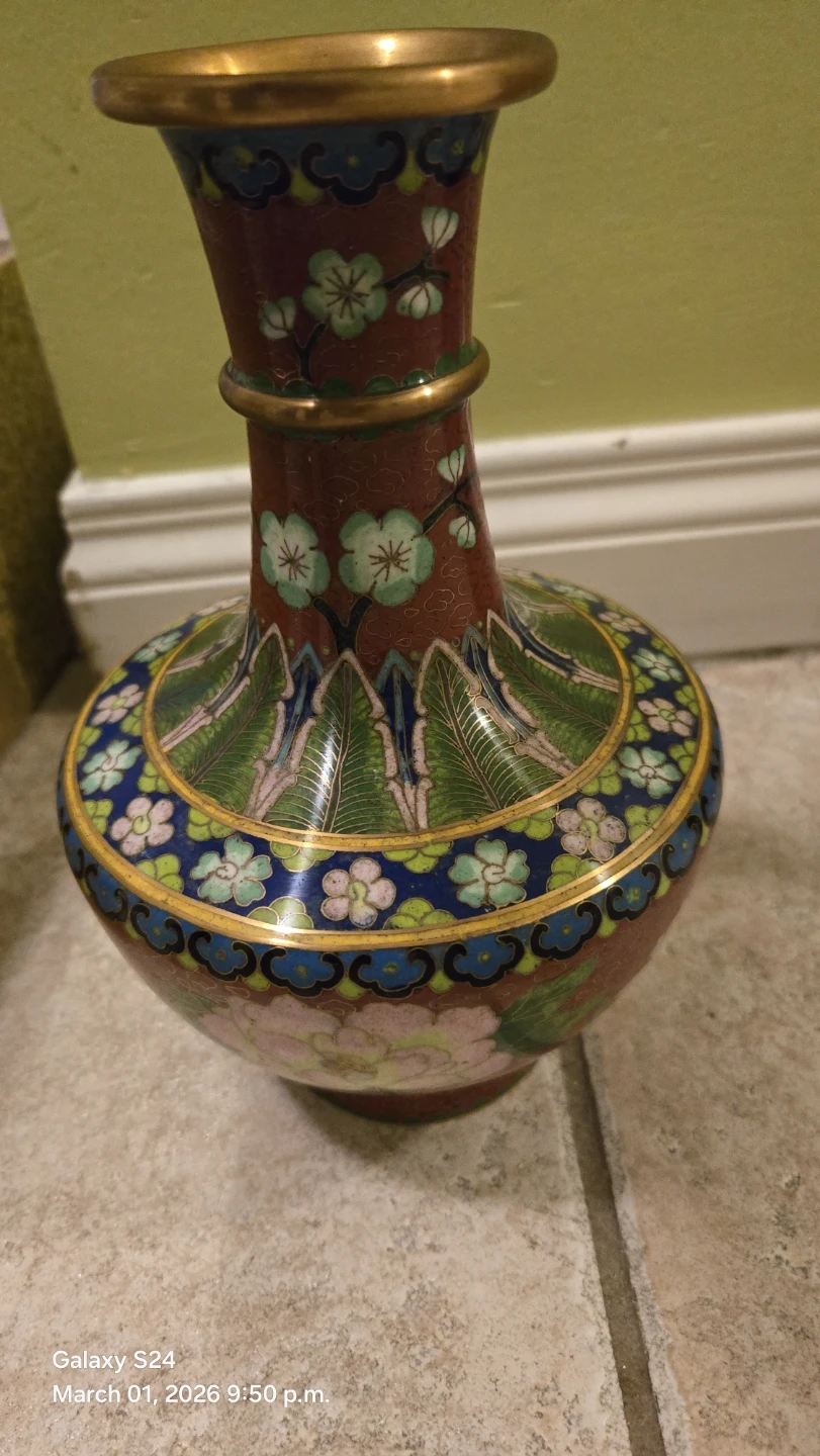 Cloisonné Vase - photo 4