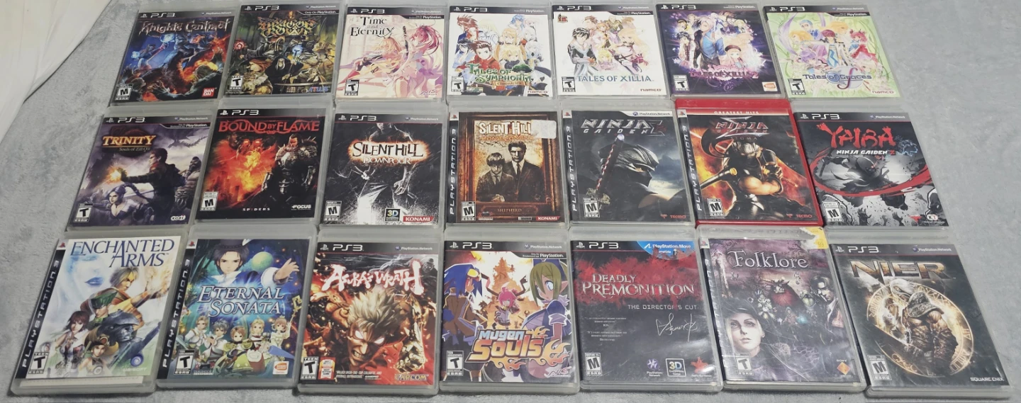 Large Game Collection For Sale
