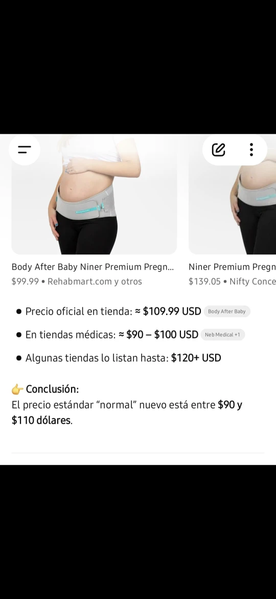 Niner Premium Pregnancy Support Belt - photo 3