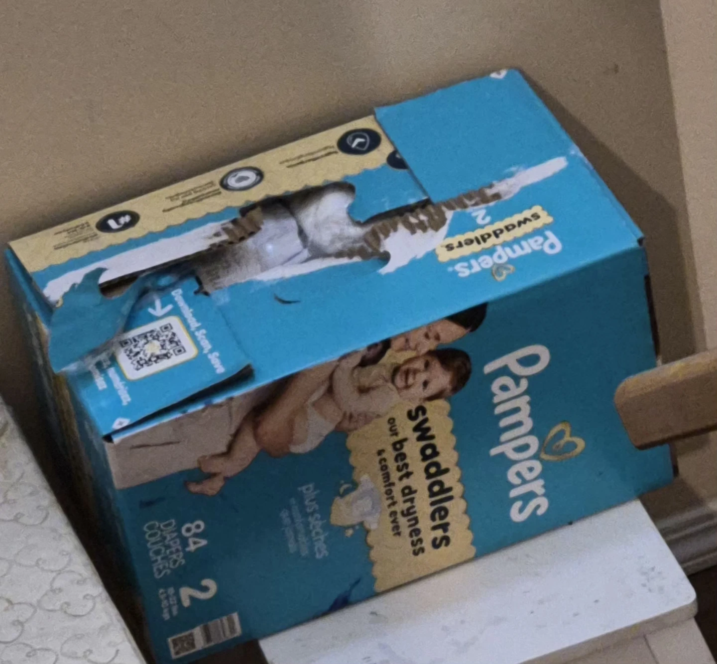 Pampers Swaddlers Diapers Size 2 (84 Count)
