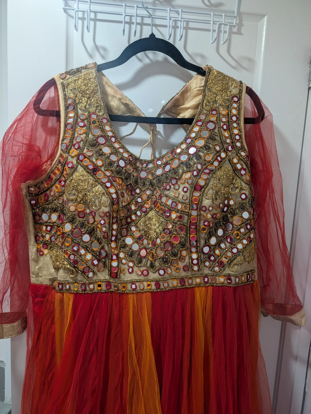 Heavy Designer Anarkali Suit (Full Set) – Size M-X- Large - photo 3