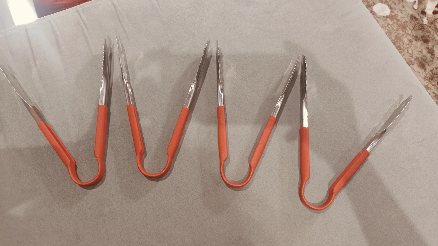 Set of 4 Mini Tongs - photo 4