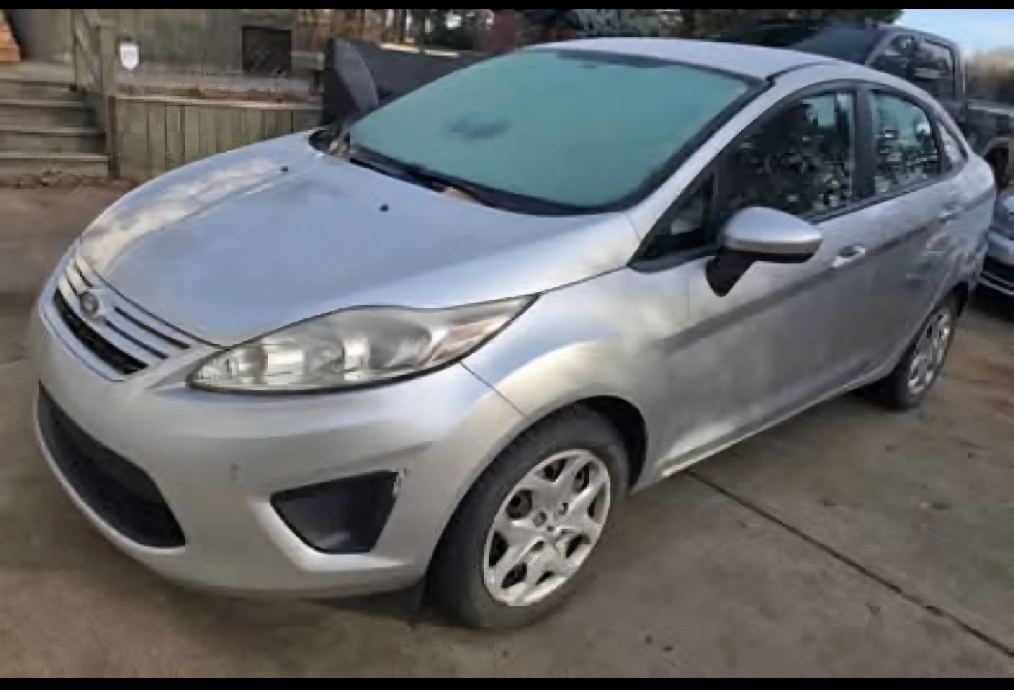 Silver Ford Fiesta Sedan - photo 4