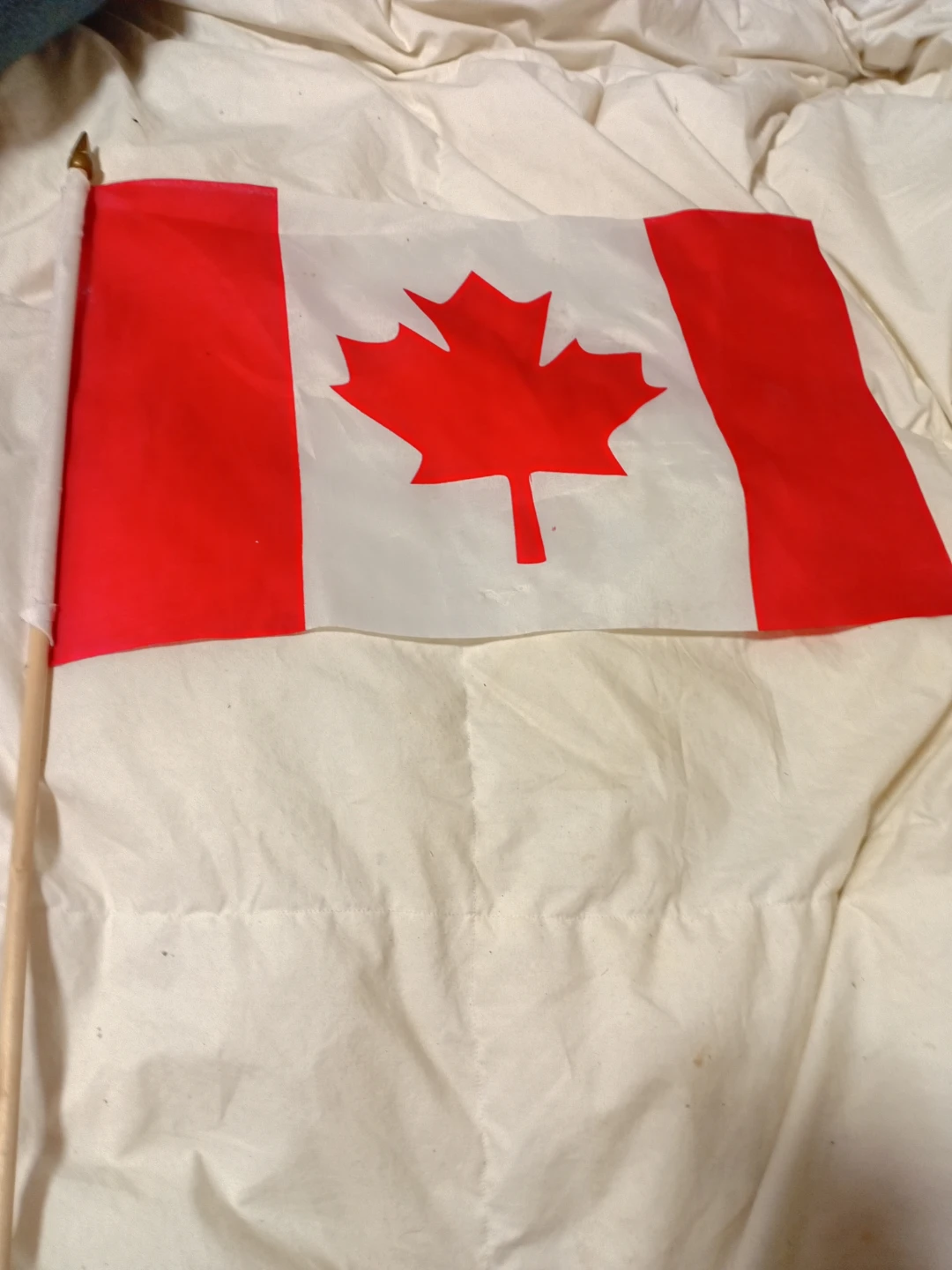 Canadian Flag Handheld Stick