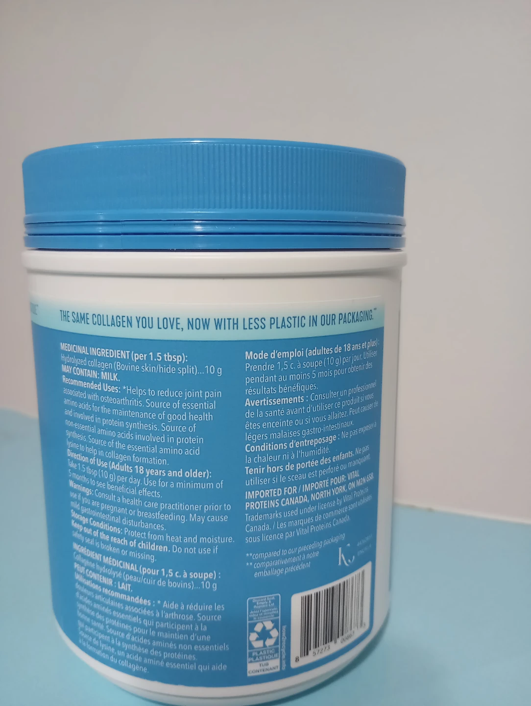 Vital Proteins Bovine Collagen Powder - Unflavoured 567g - photo 3