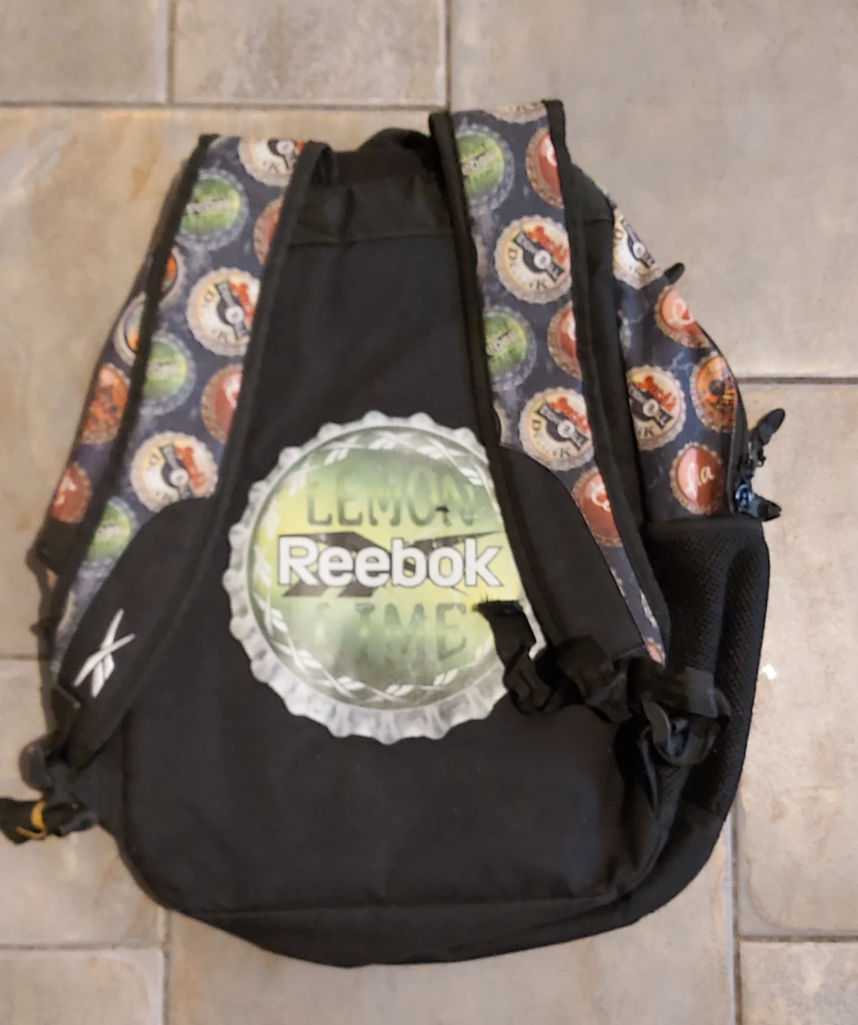 Reebok Backpack with Bottle Cap Design - photo 2