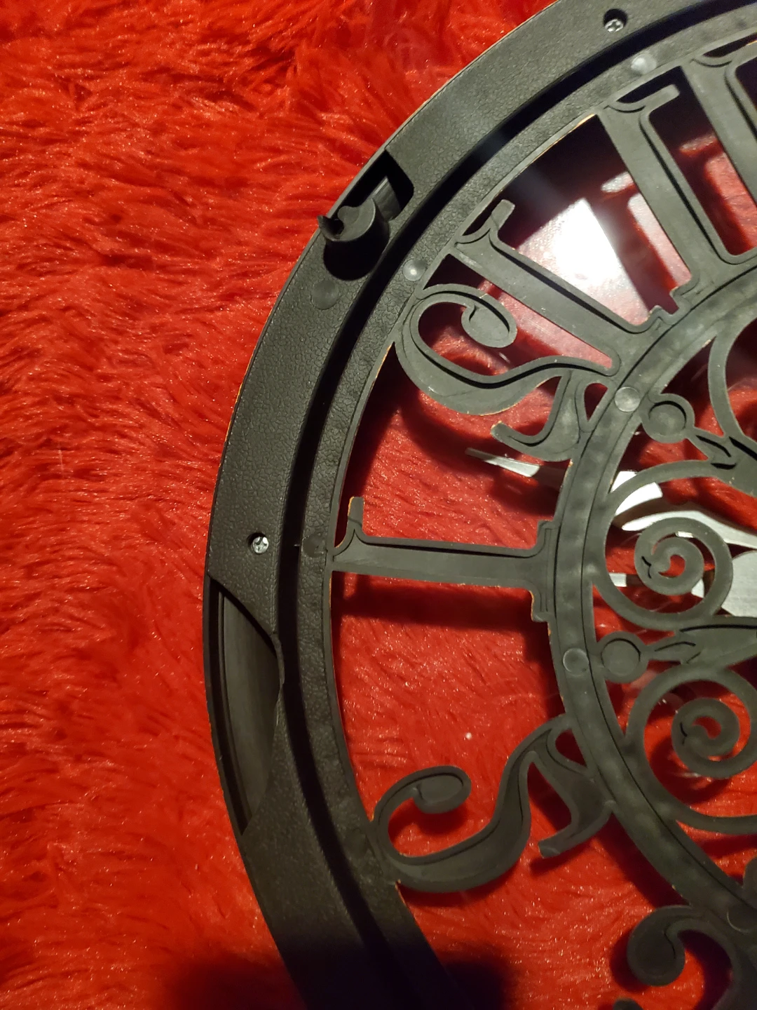 🥕 Decorative Plastic Wall Clock - photo 3