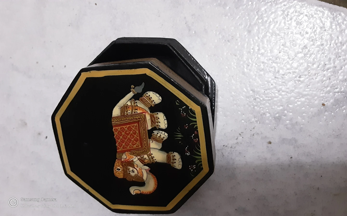 Lacquer Elephant Box - photo 2