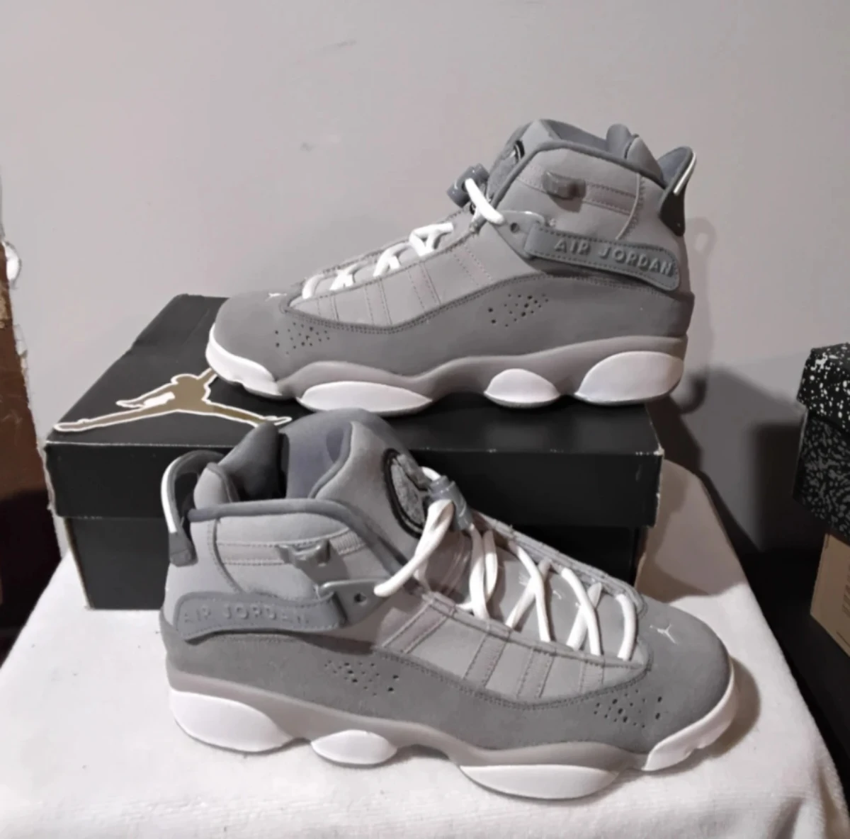 Air Jordan 6 Rings Men's Shoes Cool Grey