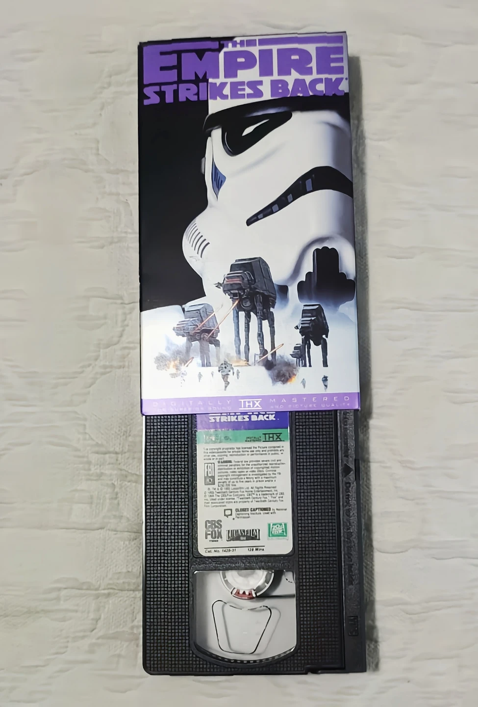 Star Wars: The Empire Strikes Back VHS